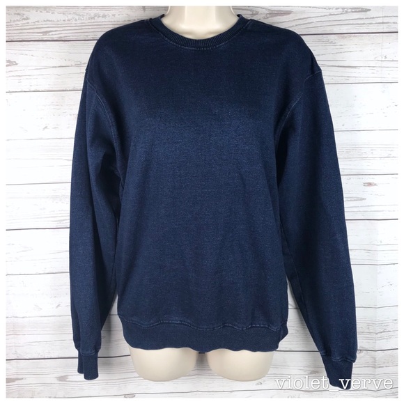 american apparel crew neck sweatshirt